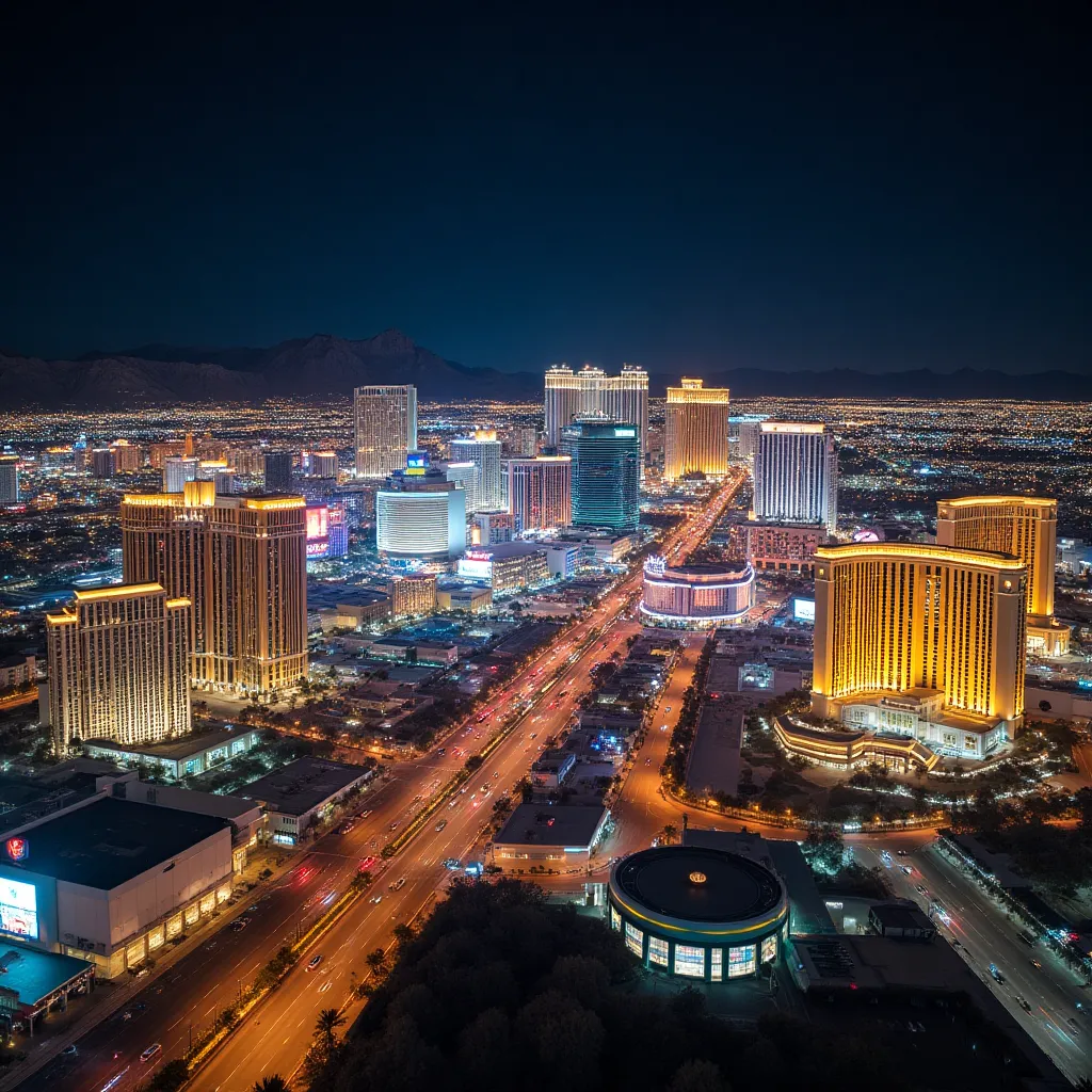 Las Vegas Strip skyline at night - the epicenter of sweepstakes and casino strategy