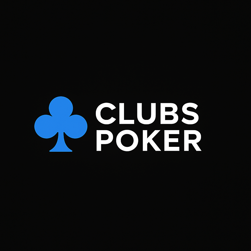 Clubs Poker sweepstakes casino logo - official branding for Daily Sweep method and free money opportunities