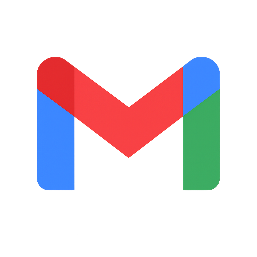 Gmail logo - professional email service for sweepstakes account management
