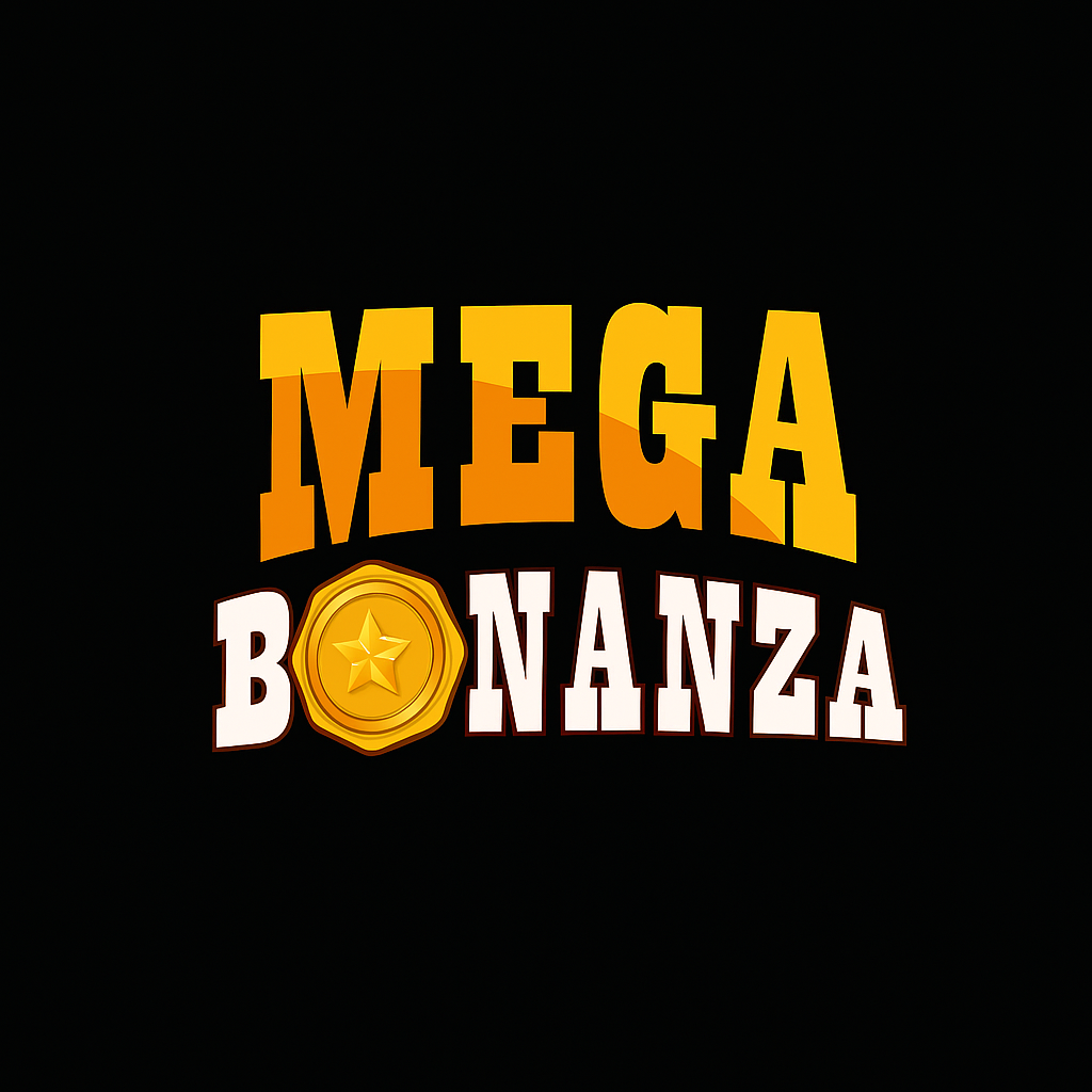 Mega Bonanza sweepstakes casino logo - official branding for Daily Sweep method and free money opportunities